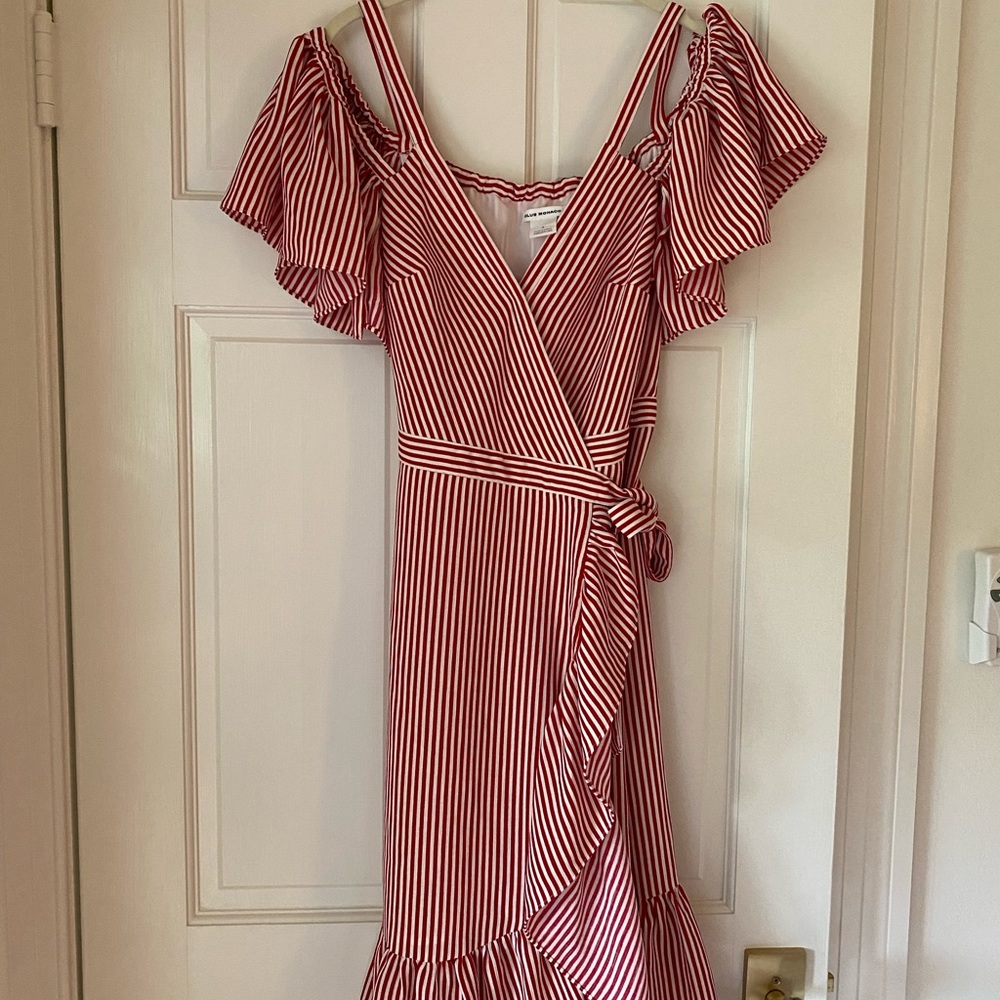 Club Monaco wrap dress size 2
